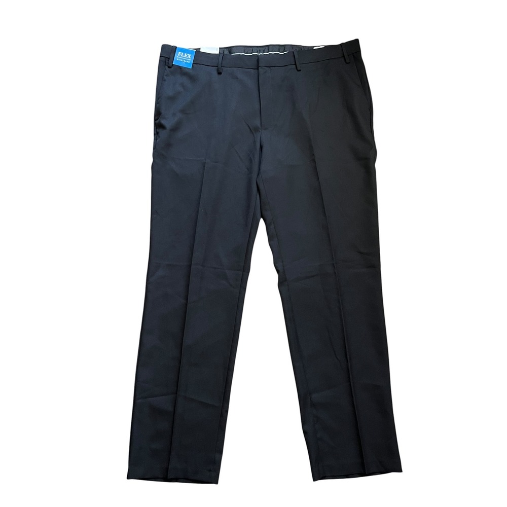 Haggar All Day Comfort Dress Pants Slim Straight Flex 44x32 Business Corporate
